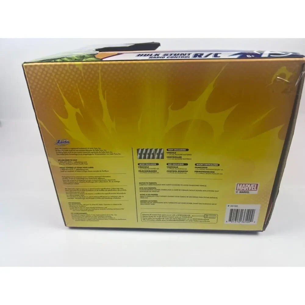 Marvel Avengers Hulk Stunt Radio Control 5 Wheel Stunt Car 2.4GHz BRAND NEW 6+